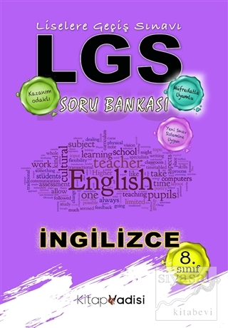 8. Sınıf LGS İngilizce Soru Bankası Hüseyin Toker