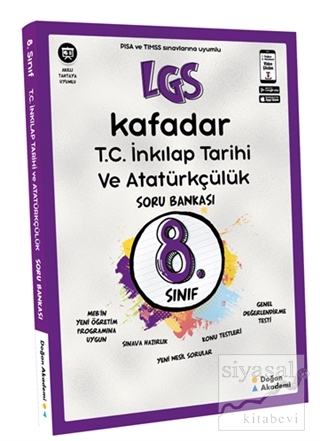 8. Sınıf LGS Kafadar T.C. İnkılap Tarihi ve Atatürkçülük Soru Bankası 