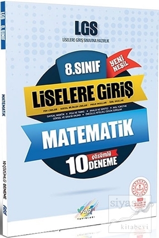 8. Sınıf LGS Matematik 10 Deneme Kolektif