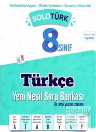 8.Sınıf LGS Solotürk Türkçe Soru Bankası 2020 Kolektif