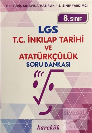 8. Sınıf LGS T.C. İnkılap Tarihi ve Atatürkçülük Soru Bankası Nusret Ş
