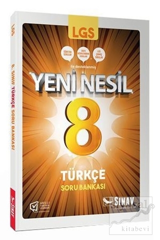 8. Sınıf LGS Yeni Nesil Türkçe Soru Bankası Kolektif