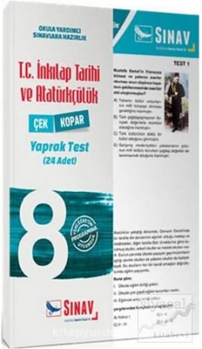 8. Sınıf T.C İnkılap Tarihi ve Atatürkçülük Çek Kopar Yaprak Test Kole