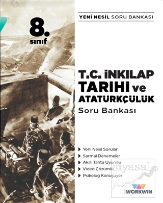 8. Sınıf T.C. İnkılap Tarihi ve Atatürkçülük Soru Bankası Kolektif