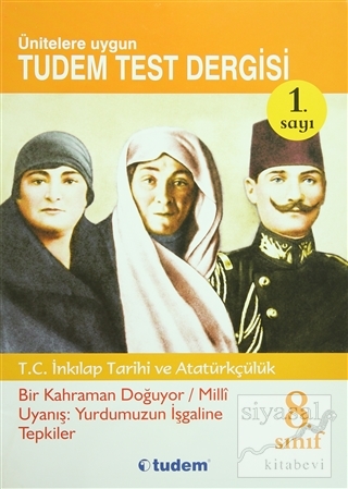 8. Sınıf T.C. İnkilap Tarihi ve Atatürkçülük Test Dergisi (8'li Set) K