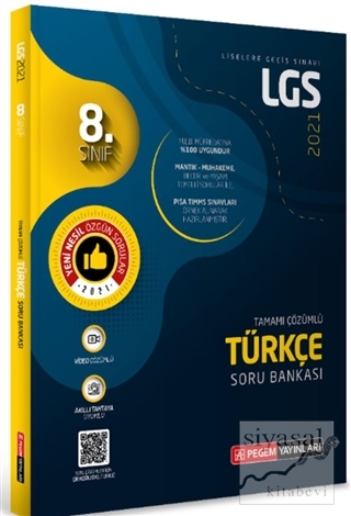 8. Sınıf Tamamı Çözümlü Türkçe Soru Bankası Kolektif