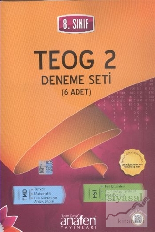 8. Sınıf TEOG 2 Deneme Seti (6 Adet) Komisyon