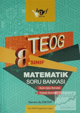 8. Sınıf TEOG Matematik Soru Bankası Kerem Altıntop