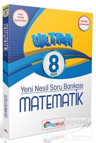 8. Sınıf Ultra Matematik Soru Bankası (Çözümsüz) Kolektif