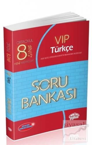 8. Sınıf VİP Türkçe Soru Bankası Kolektif