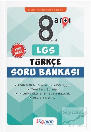 8. Sınıf Yeni Nesil LGS Türkçe Soru Bankası 2019 Kolektif