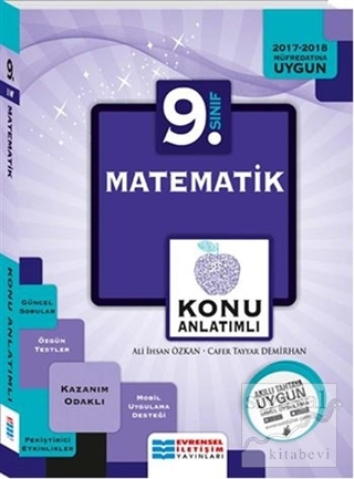 9. Sınıf Matematik 1-2 Konu Anlatımlı (2 Kitap Takım) Ali İhsan Özkan