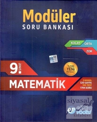 9. Sınıf Matematik Modüler Soru Bankası Semra Karasu