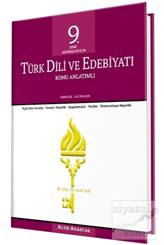 9. Sınıf Türk Dili ve Edebiyatı Konu Anlatımlı Uygulamalı Ebru Kış