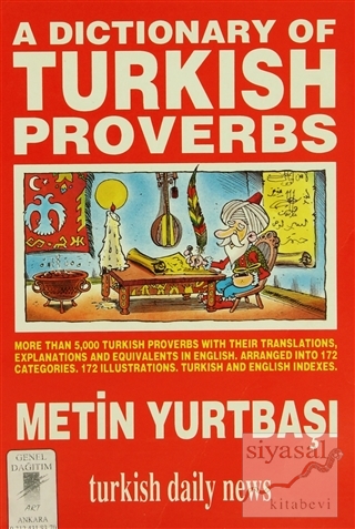A Dictionary of Turkish Proverbs Metin Yurtbaşı