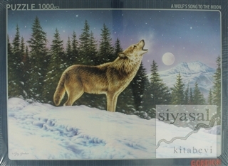 A Wolf's Song to the Moon Puzzle (1000 Parça) Greg Giordano