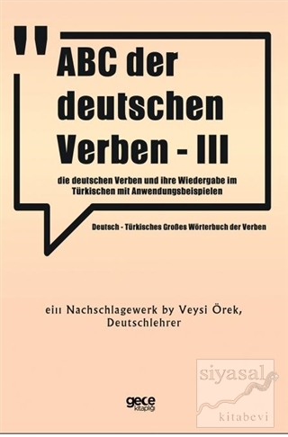 ABC Der Deutschen Verben - 3 Veysi Örek