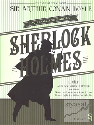 Açıklamalı Notlarıyla Sherlock Holmes Cilt : 2 (Ciltli) Sir Arthur Con