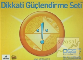 Adeda - DGS Dikkati Güçlendirme Seti 6 Yaş (3 Kitap Takım) Osman Abalı