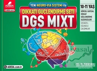Adeda - DGS MIXT Dikkati Güçlendirme Seti 10-11 Yaş Osman Abalı