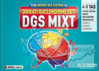 Adeda - DGS MIXT Dikkati Güçlendirme Seti 4-5 Yaş Osman Abalı