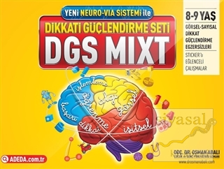 Adeda - DGS MIXT Dikkati Güçlendirme Seti 8-9 Yaş Osman Abalı