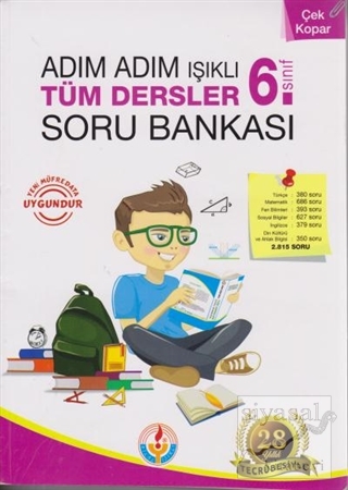 Adım Adım Işıklı 6. Sınıf Tüm Dersler Soru Bankası