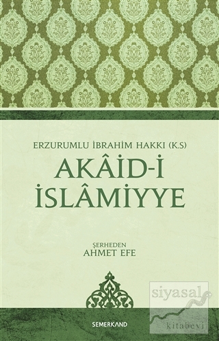 Akaid-i İslamiyye Erzurumlu İbrahim Hakkı