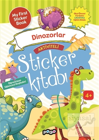 Aktiviteli Sticker Kitabı - Dinozorlar Kolektif