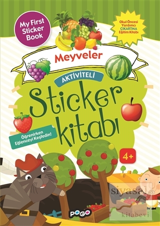 Aktiviteli Sticker Kitabı - Meyveler Kolektif