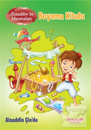 Alaaddin'in Maceraları Boyama Kitabı - Alaaddin Çin'de Kolektif