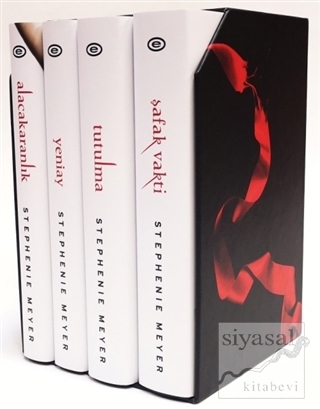Alacakaranlık Serisi (4 Kitap Takım) (Ciltli) Stephenie Meyer