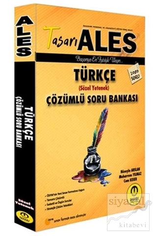 ALES Türkçe Sözel Yetenek Çözümlü Soru Bankası Muharrem Yılmaz