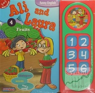 Ali and Laura 4 - Fruits (Sesli Kitap) Kolektif