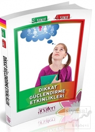 Anafen 4.Sınıf 5. Sınıf Dikkat Güçlendirme Etkinlikleri