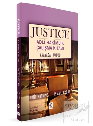 Anayasa Hukuku - Justice Adli Hakimlik Çalışma Kitabı Ümit Kaymak