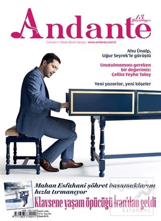 Andante Müzik Dergisi Sayı: 113 Yıl: 13 Mart 2016 Kolektif