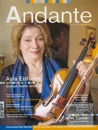 Andante Müzik Dergisi Sayı: 13 Kasım-Aralık 2004 Kolektif