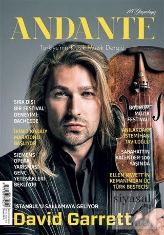 Andante Müzik Dergisi Yıl: 16 Sayı: 154 Ağustos 2019 Kolektif