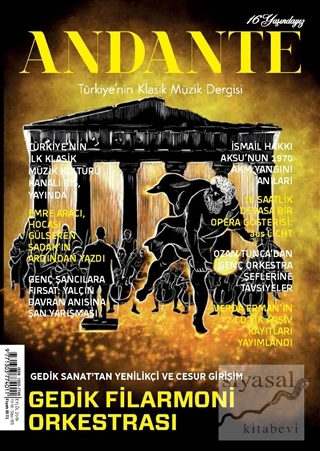 Andante Müzik Dergisi Yıl: 16 Sayı: 155 Eylül 2019 Kolektif