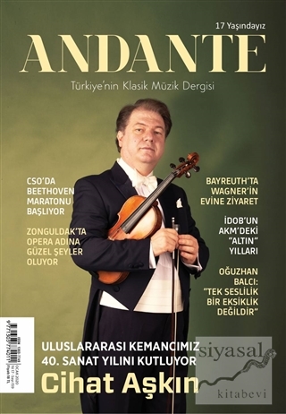 Andante Müzik Dergisi Yıl: 17 Sayı: 159 Ocak 2020 Kolektif