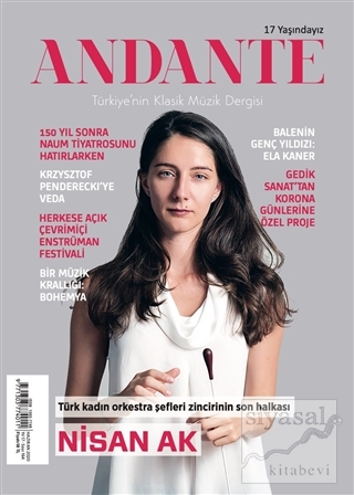 Andante Müzik Dergisi Yıl: 17 Sayı:164 Haziran 2020 Kolektif