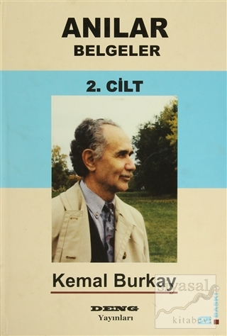 Anılar Belgeler (Cilt 2) (Ciltli) Kemal Burkay