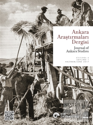 Ankara Araştırmaları Dergisi Cilt : 5 Sayı : 1 / Journal of Ankara Stu