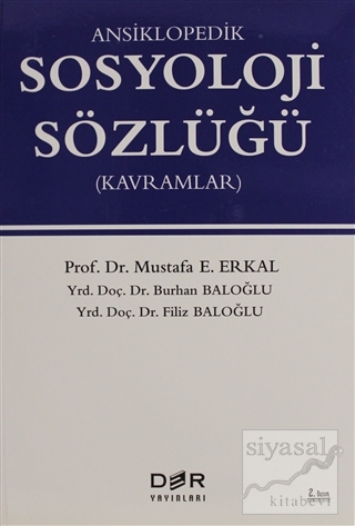 Ansiklopedik Sosyoloji Sözlüğü Mustafa E. Erkal
