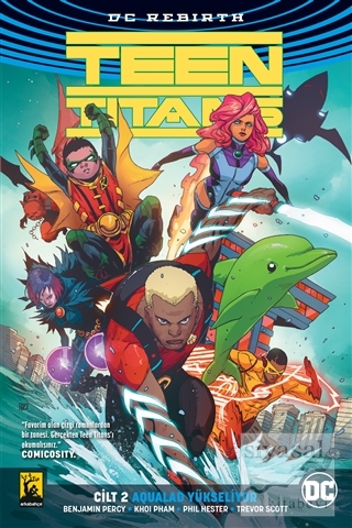 Aqualad Yükseliyor Cilt 2 - Teen Titans Benjamin Percy