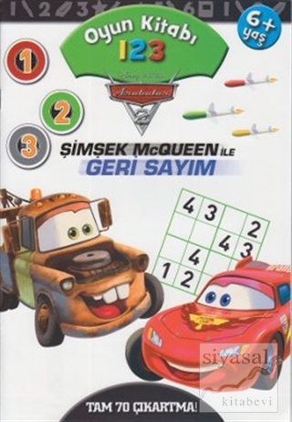 Arabalar - Oyun Kitabı Şimşek McQueen İle Geri Sayım Kolektif