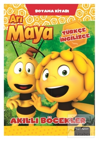 Arı Maya - Akıllı Böcekler Boyama Kitabı Kolektif