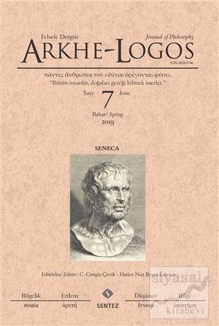 Arkhe - Logos Felsefe Dergisi Sayı: 7 Bahar 2019 Kolektif