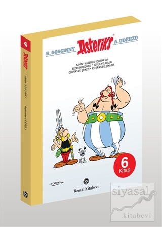 Asteriks Seti - 4 (6 Kitap Takım) Albert Uderzo